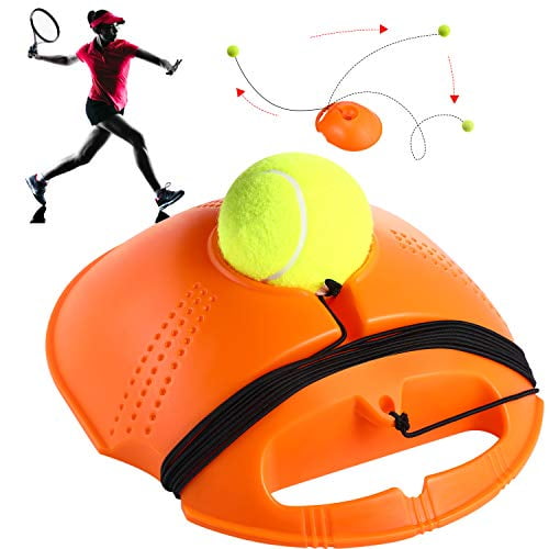 Gejoy 4 Packs Tennis Training Ball with String Tennis Trainer Balls Self Practice Trainer Tool Tennis Ball Training Equipment for Tennis Trainer Practice Exercise Gejoy 4 Packs Tennis Training Ball with String Tennis Trainer Balls Self Practice Trainer Tool Tennis Ball Training Equipment for Tennis Trainer Practice Exercise